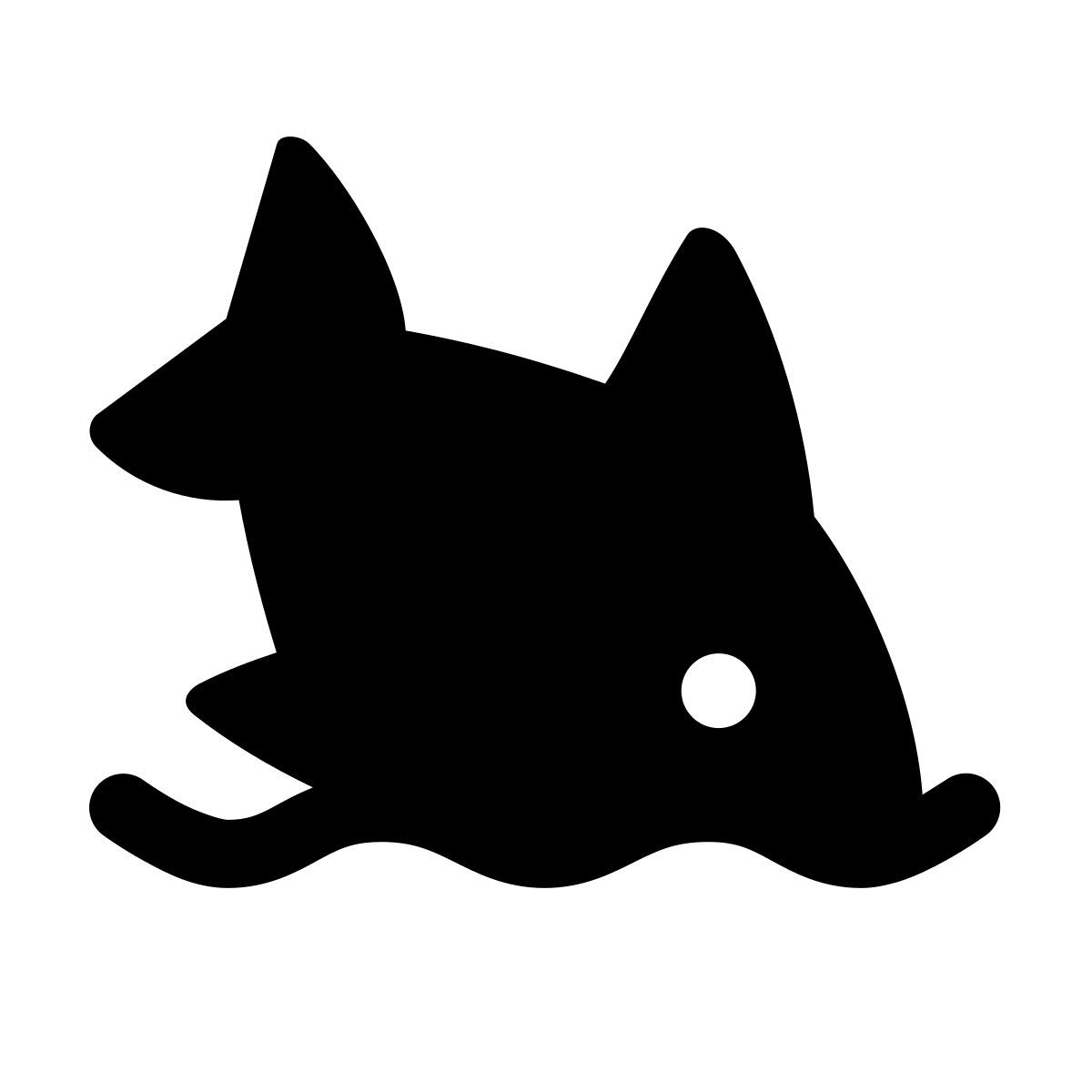 forma light filled style released fish icon