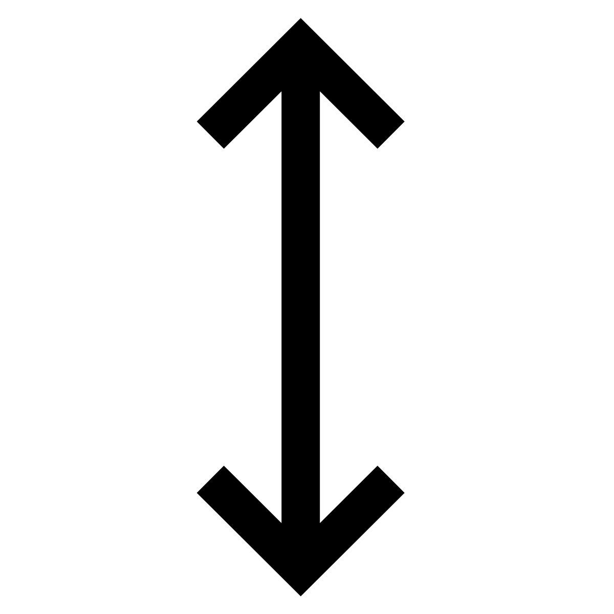 forma light filled style resize vertical icon