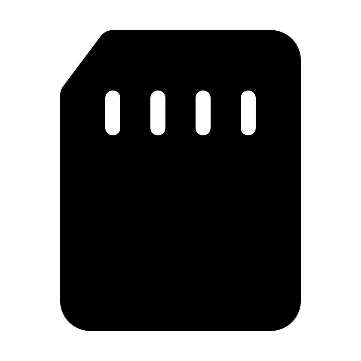 forma light filled style sd icon