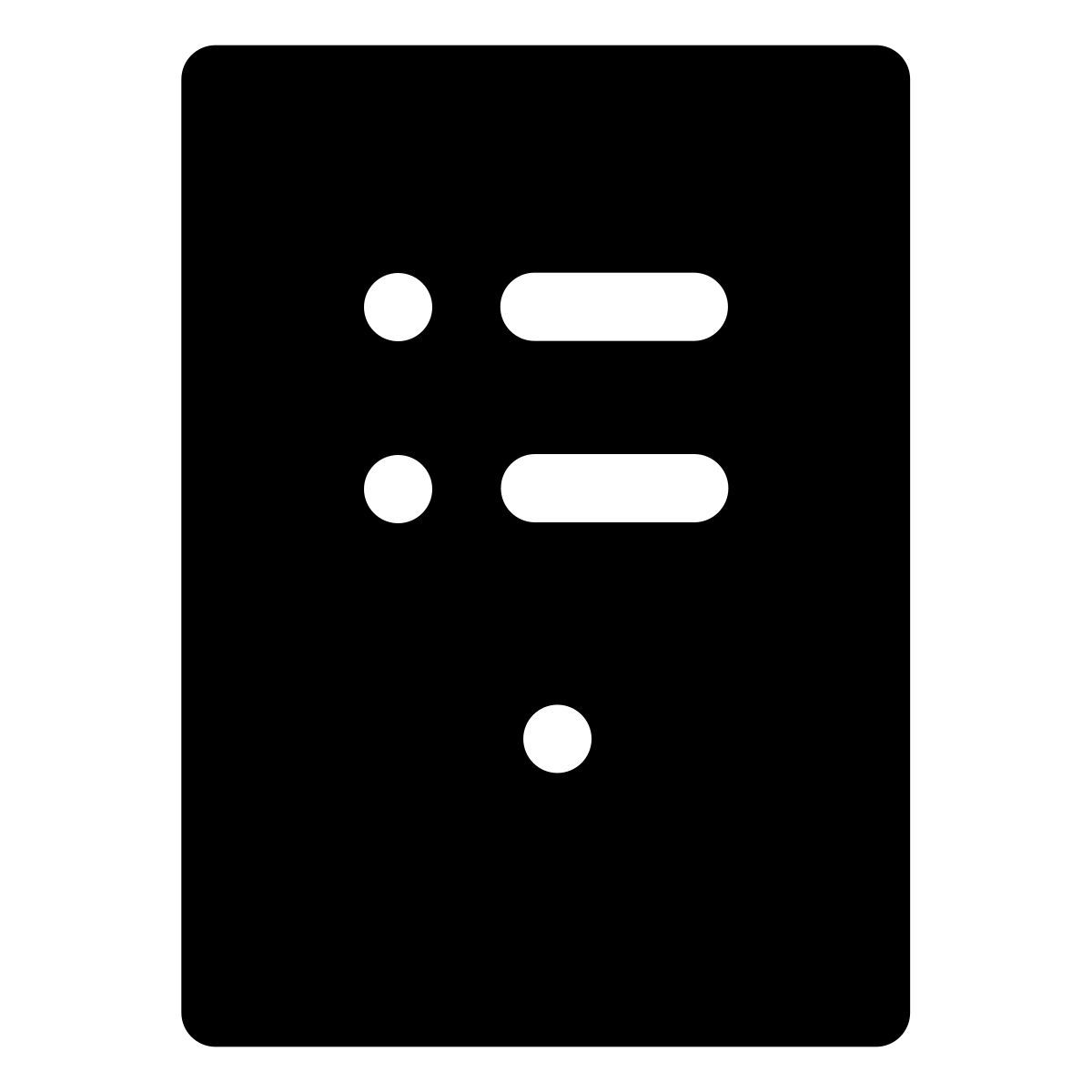 forma light filled style server icon