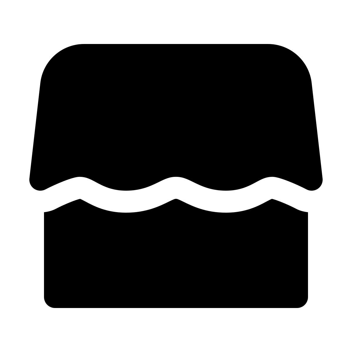 forma light filled style 가게 icon