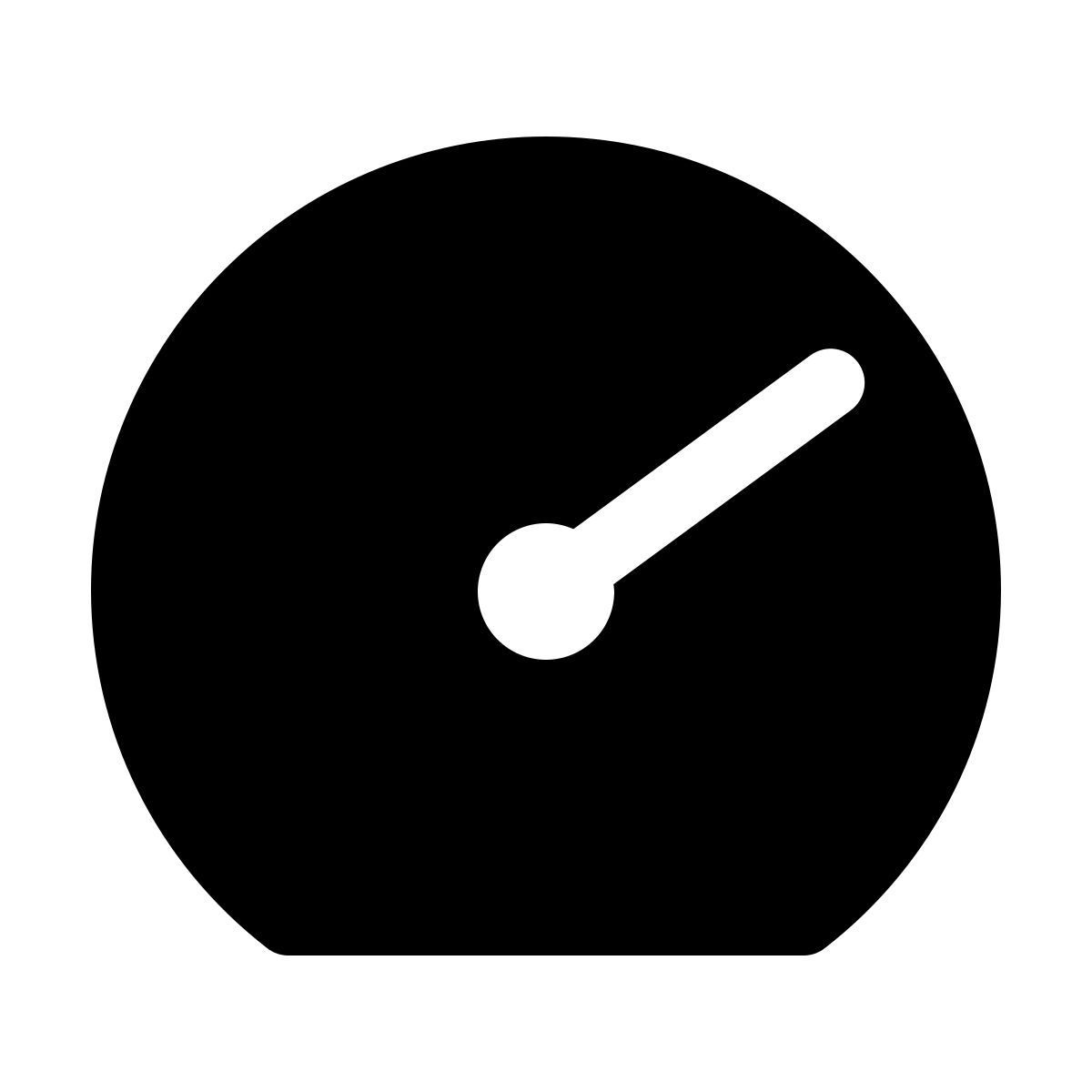 forma light filled style velocidad icon