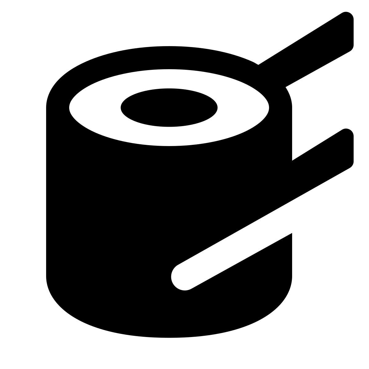 forma light filled style sushi icon