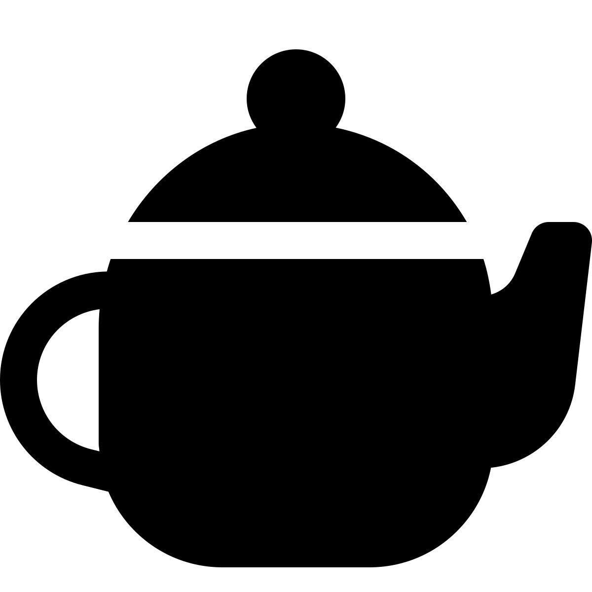 forma light filled style teiera icon