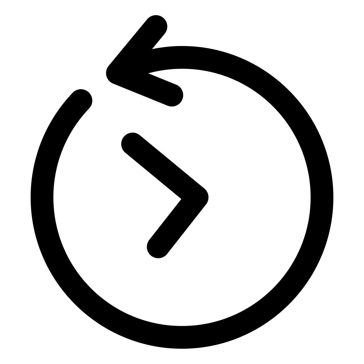 forma light filled style 과거 icon