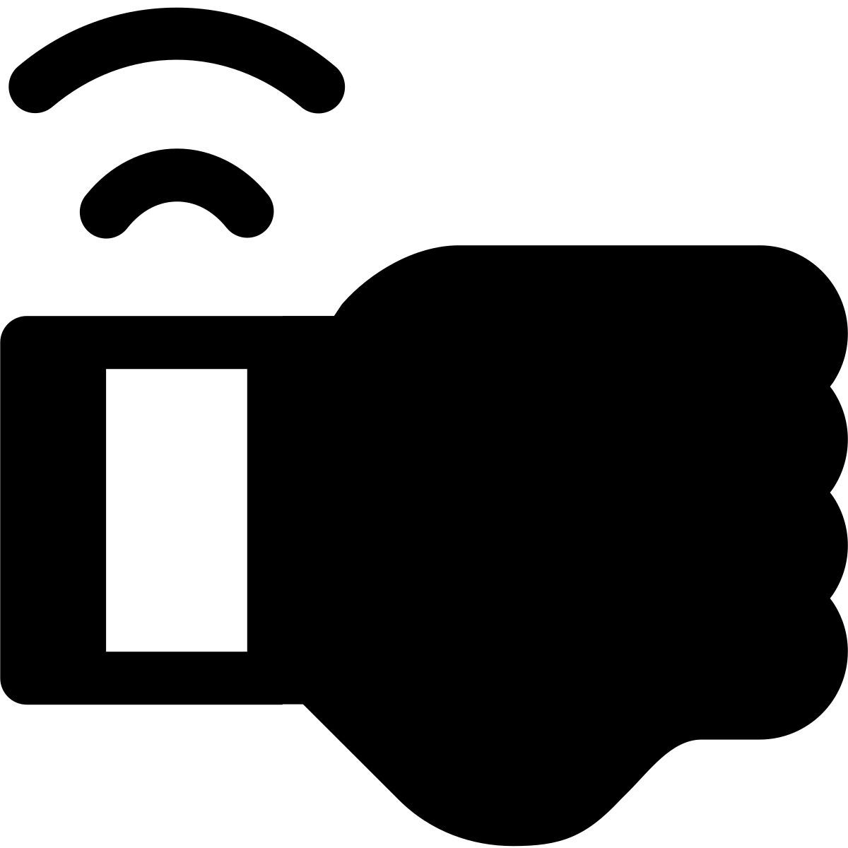 forma light filled style tragbare technologie icon