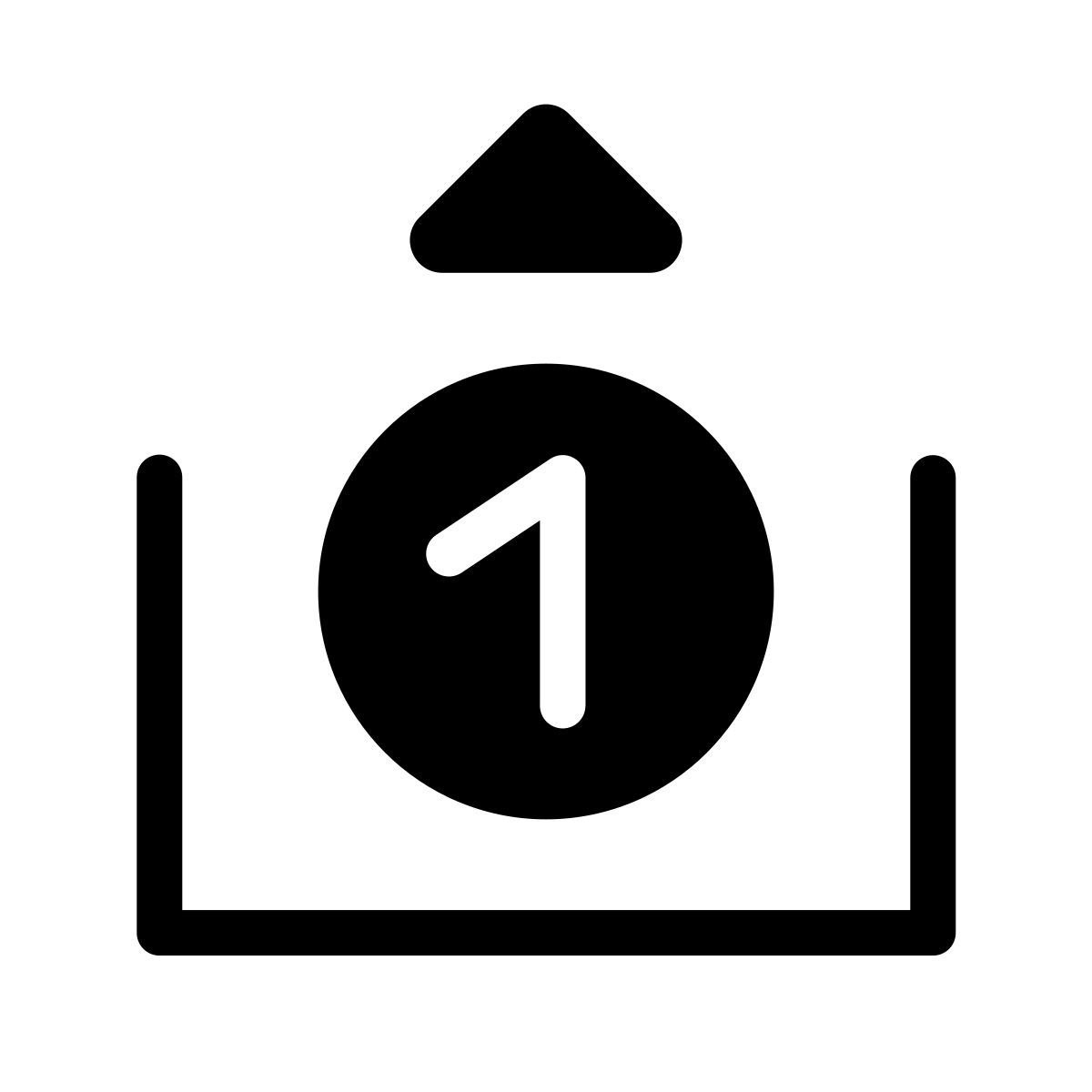 forma light filled style 철수 icon