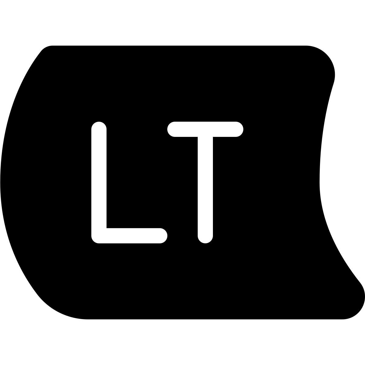 forma light filled style xbox lt icon