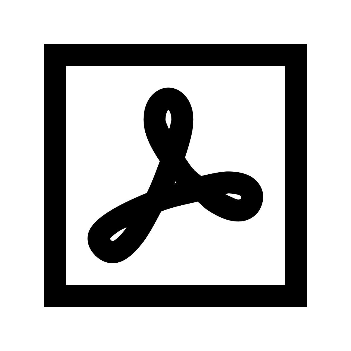 forma light sharp style adobe acrobat icon