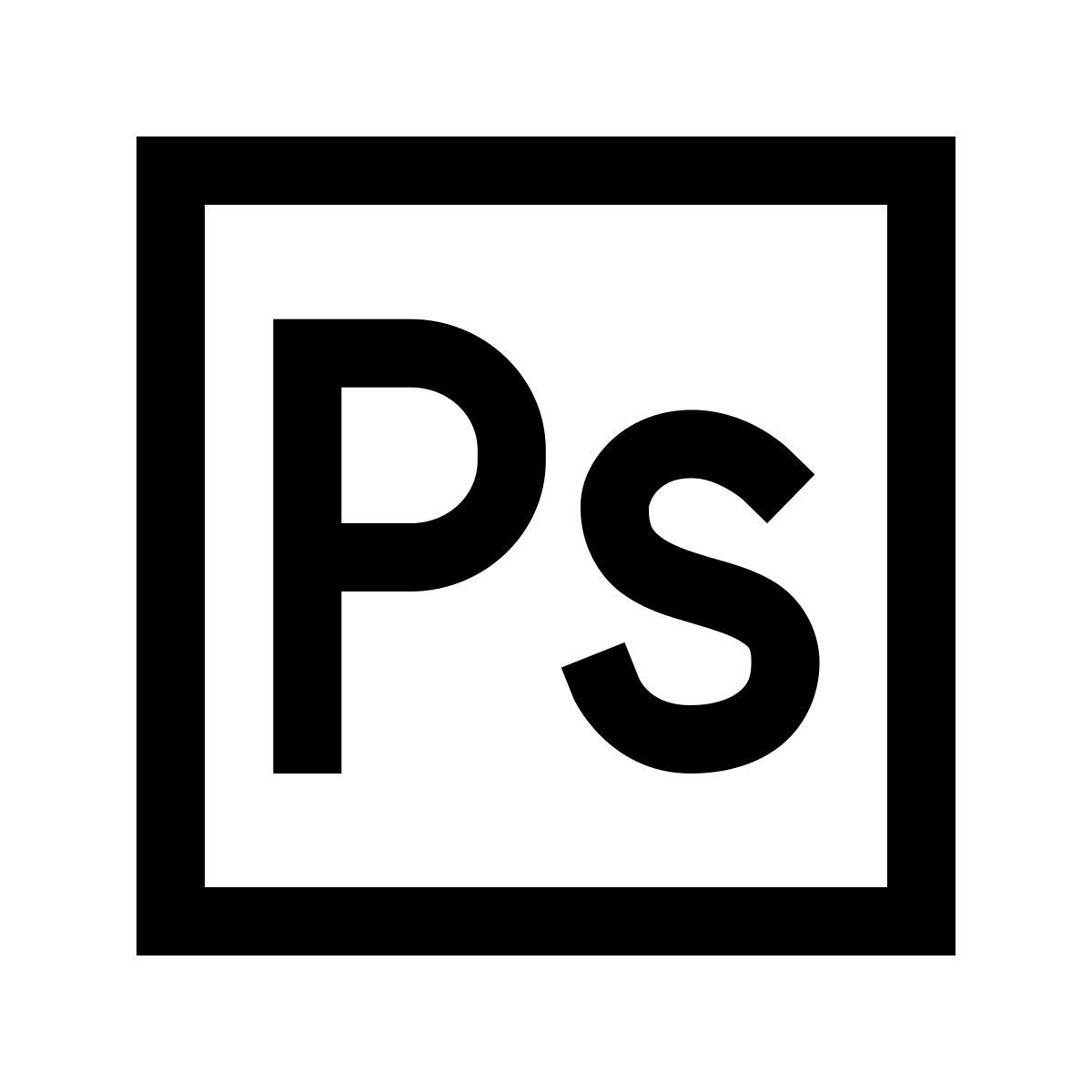 forma light sharp style 어도비 포토샵 icon