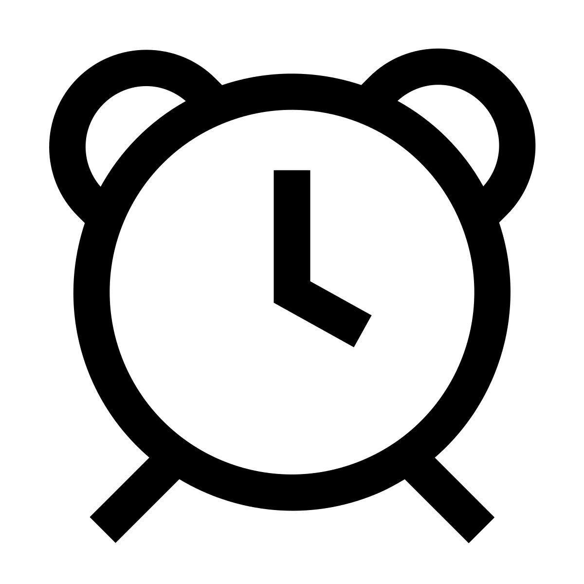 forma light sharp style 闹钟 icon