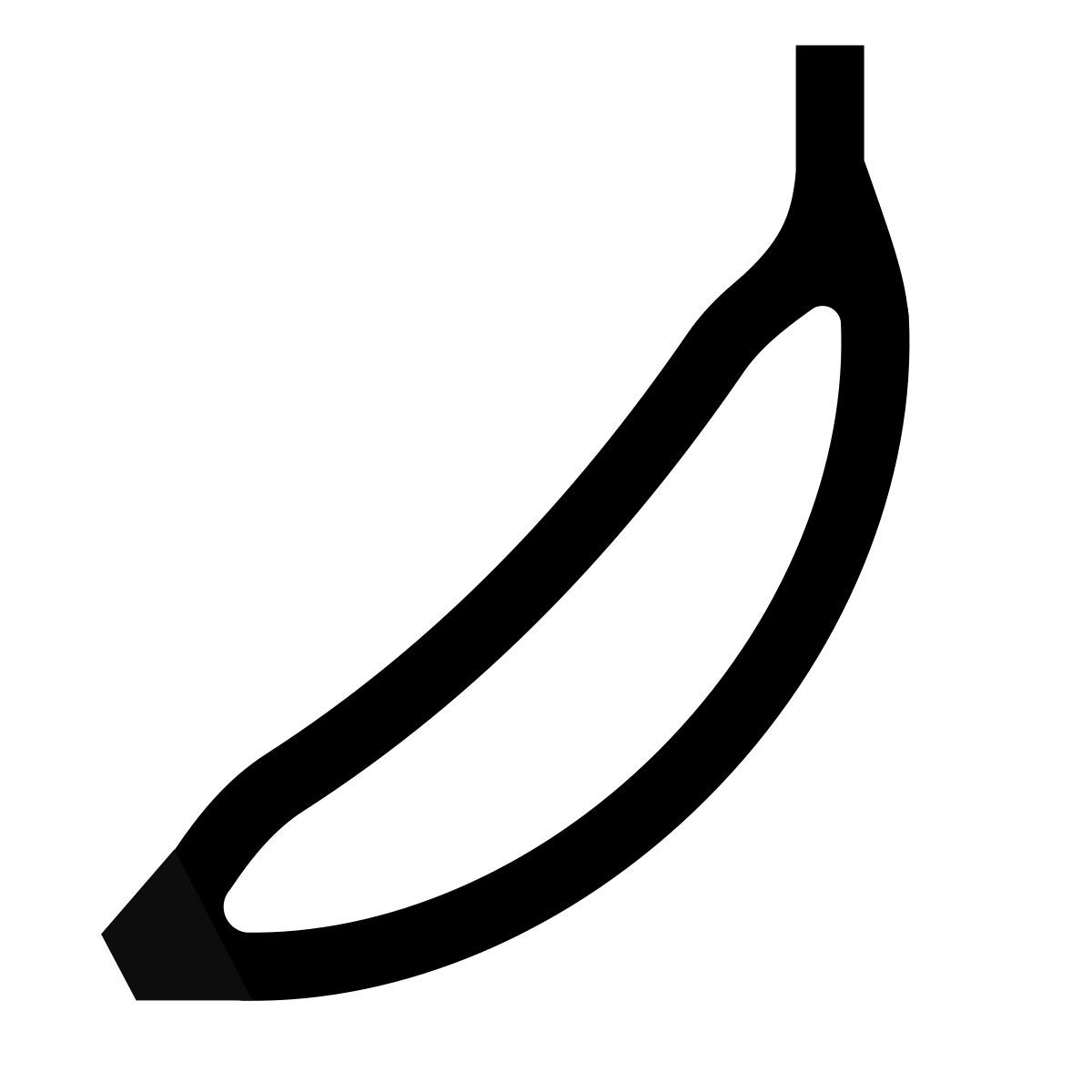 forma light sharp style plátano icon