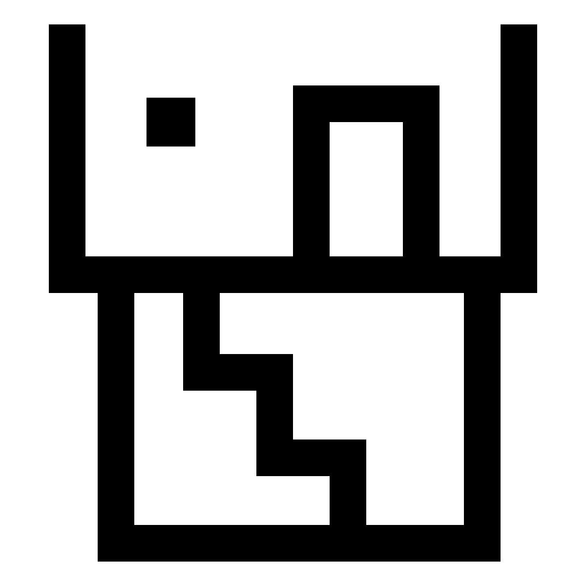 forma light sharp style sótano icon