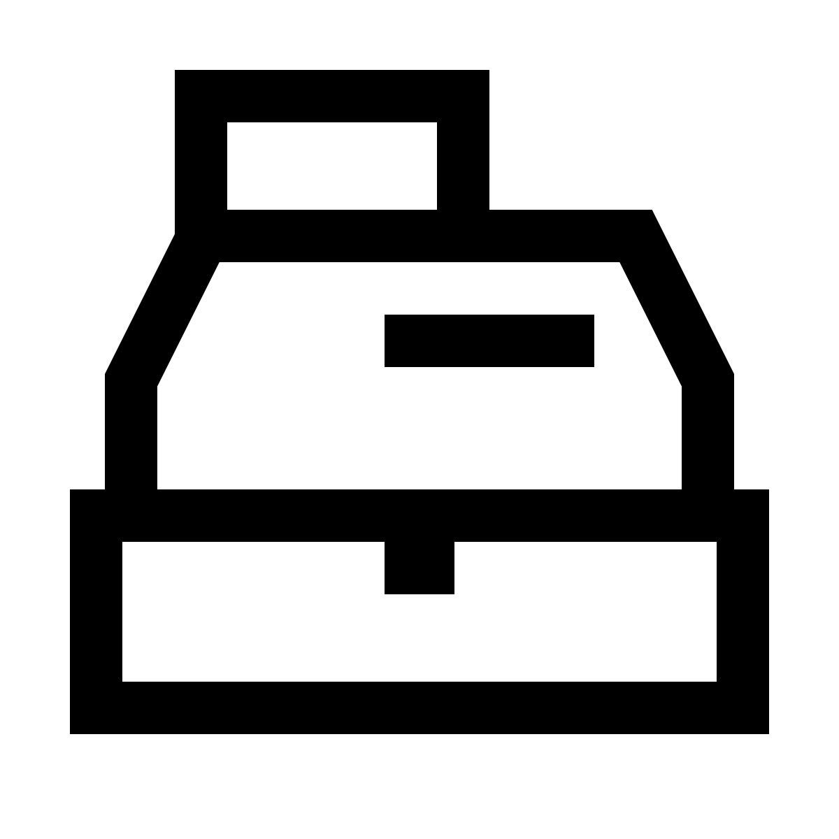 forma light sharp style cash register icon