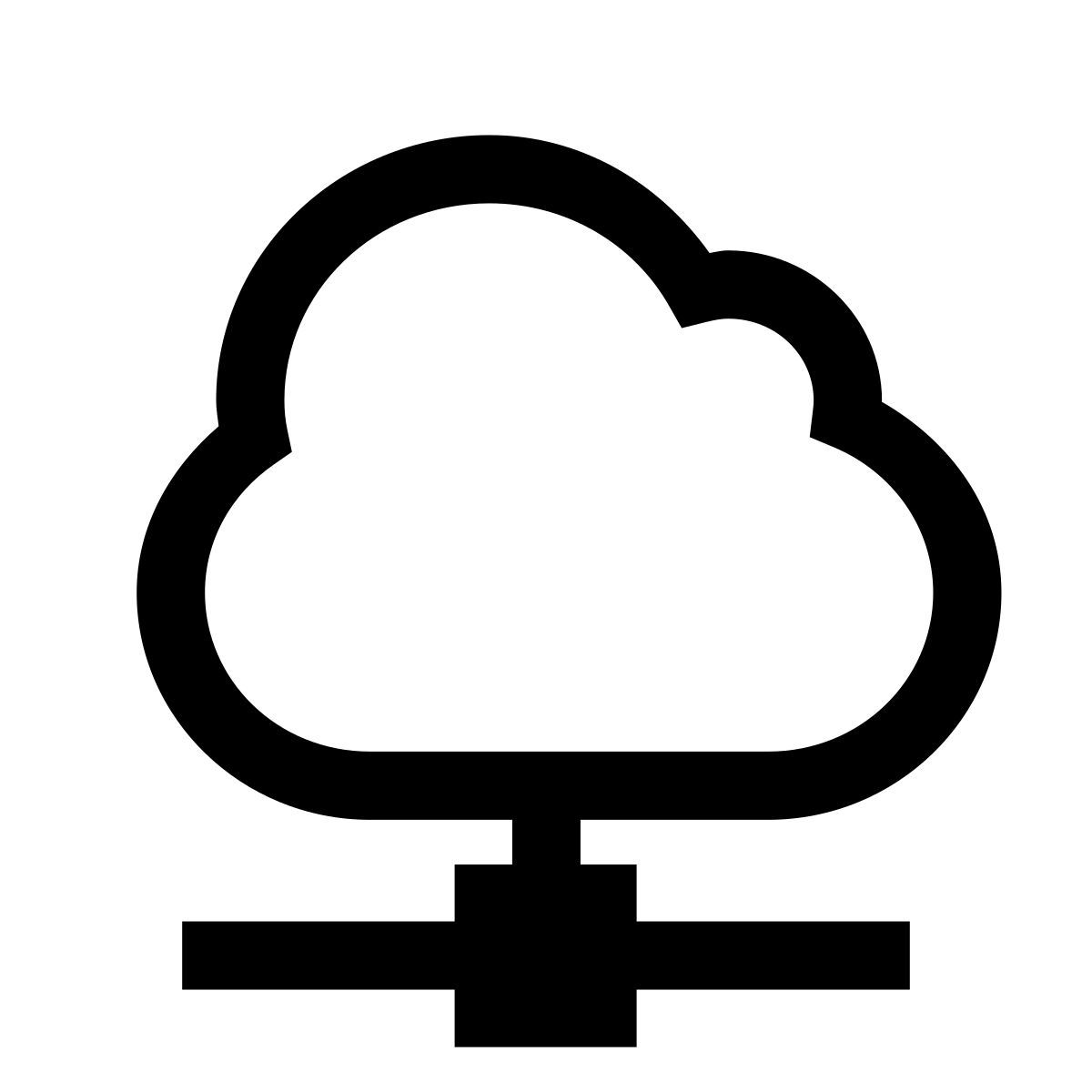 forma light sharp style 云连接 icon