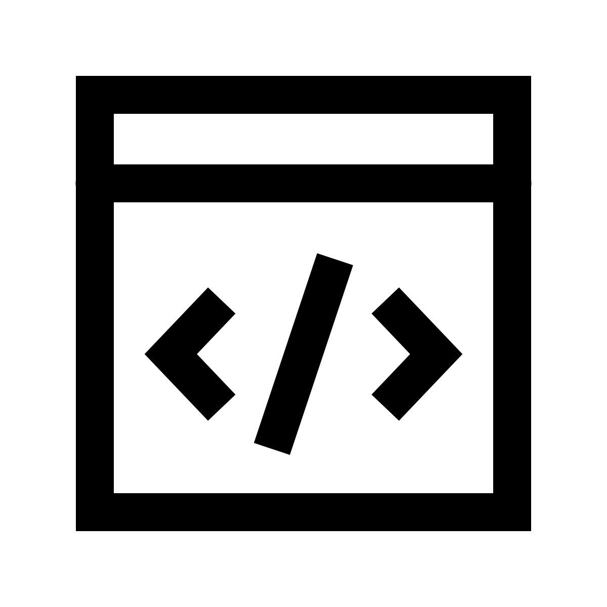 forma light sharp style code icon