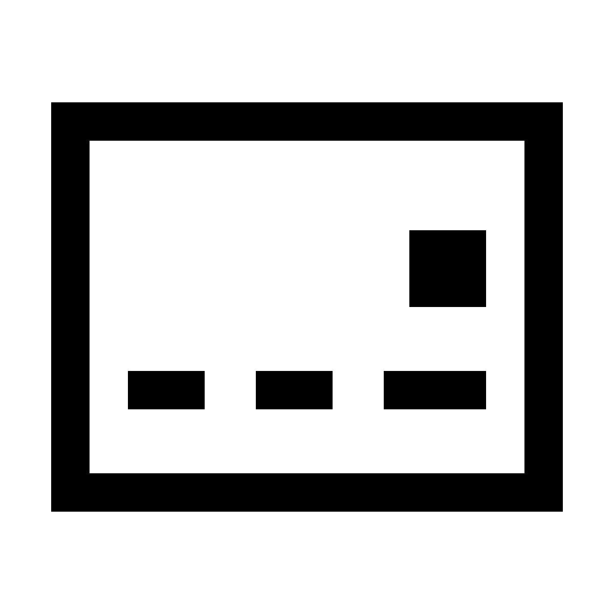 forma light sharp style credit card icon