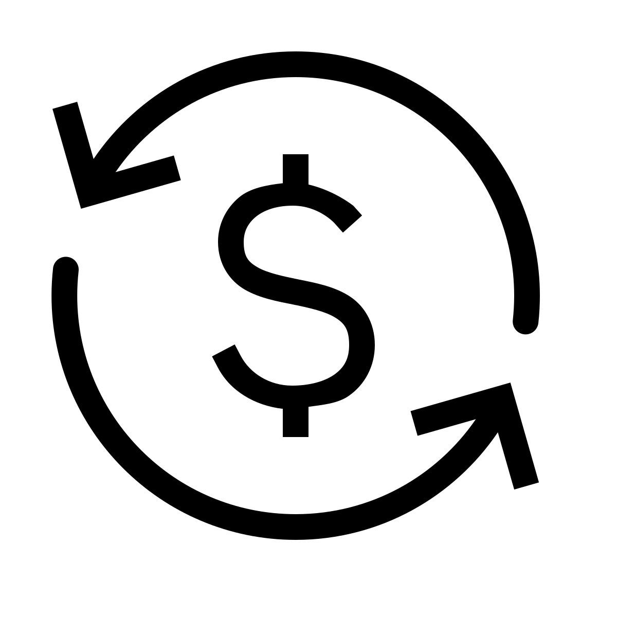 forma light sharp style échange de devises icon