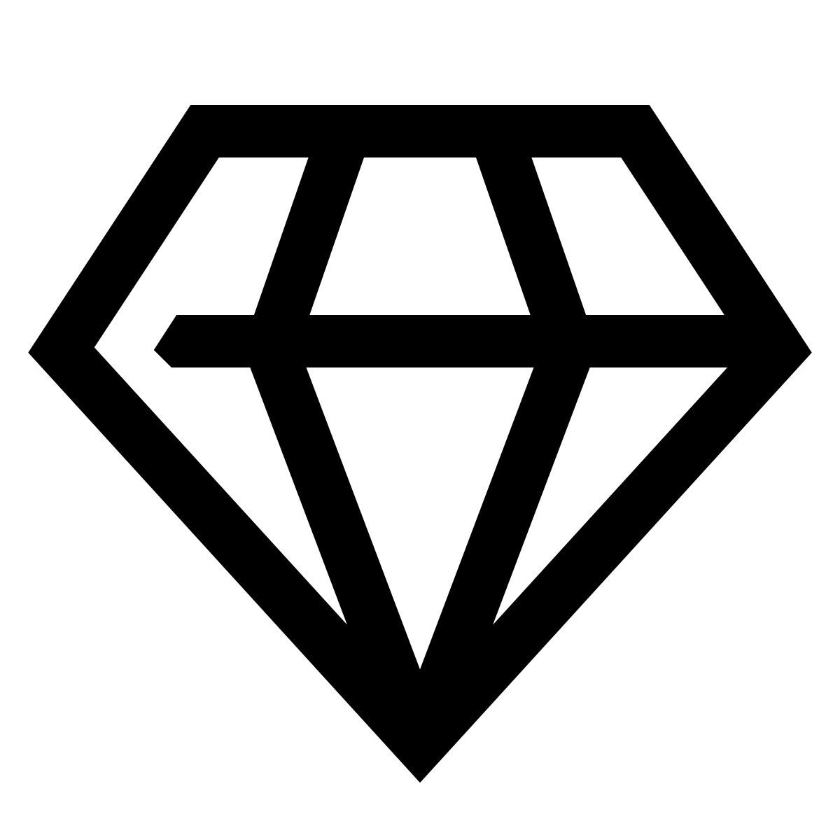 forma light sharp style 钻石 icon