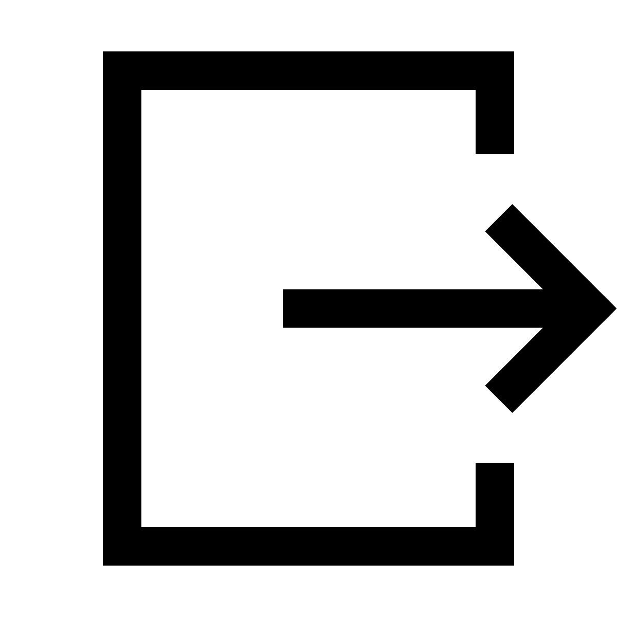 forma light sharp style export icon