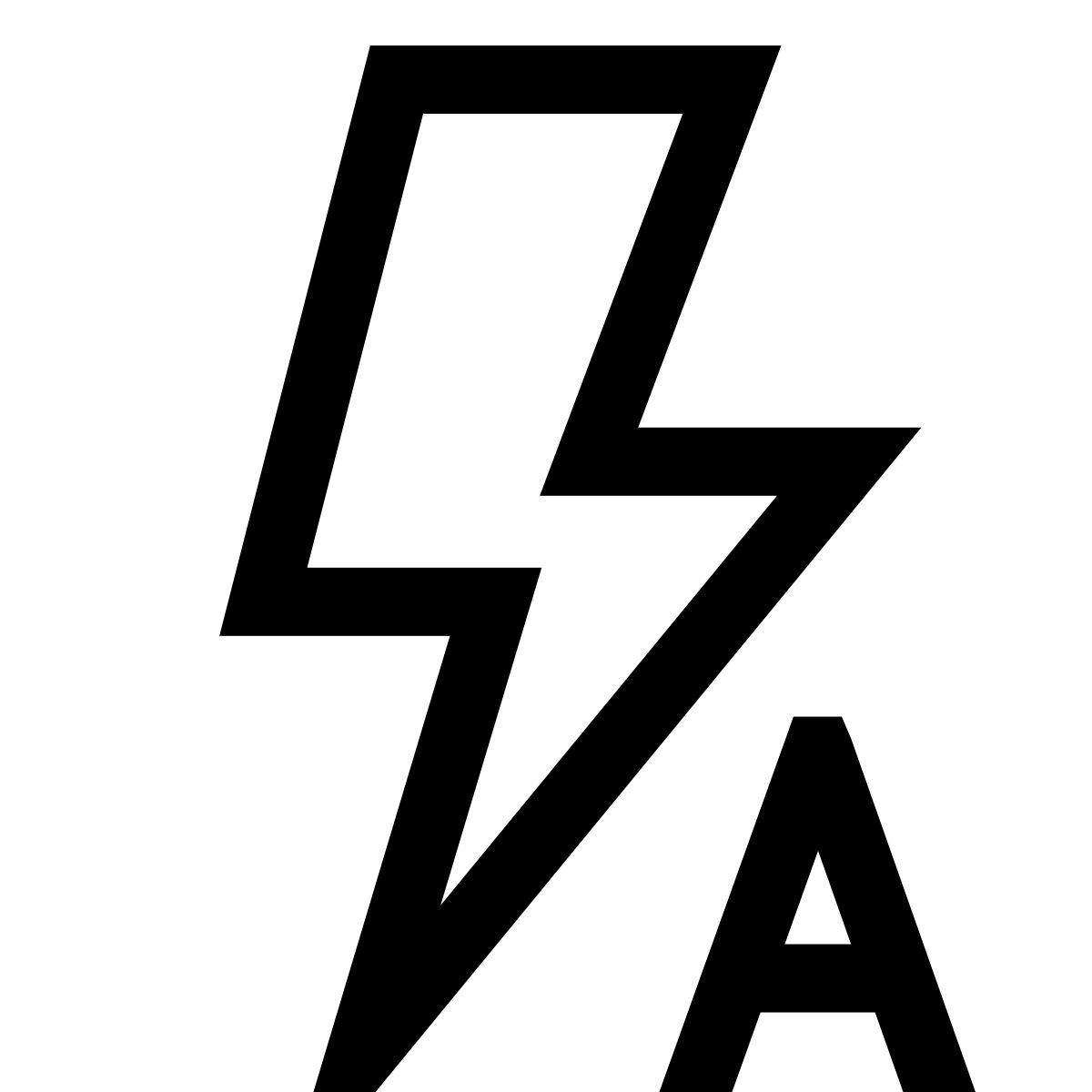 forma light sharp style flash auto icon