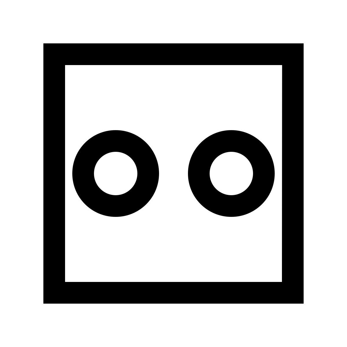 forma light sharp style flickr icon