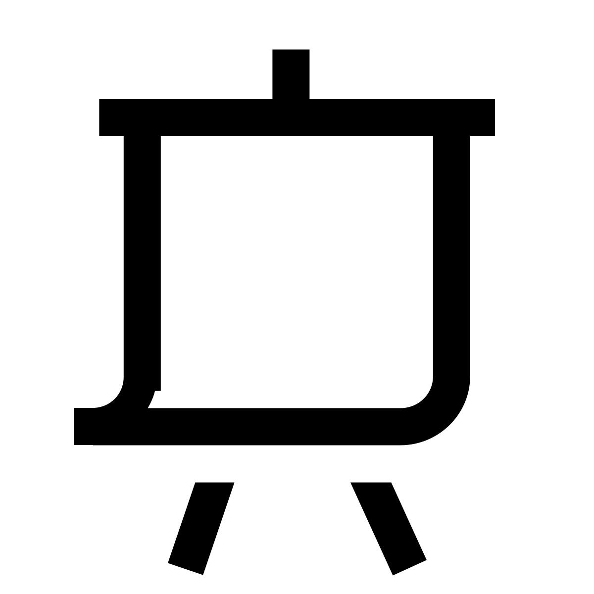 forma light sharp style flip chart icon