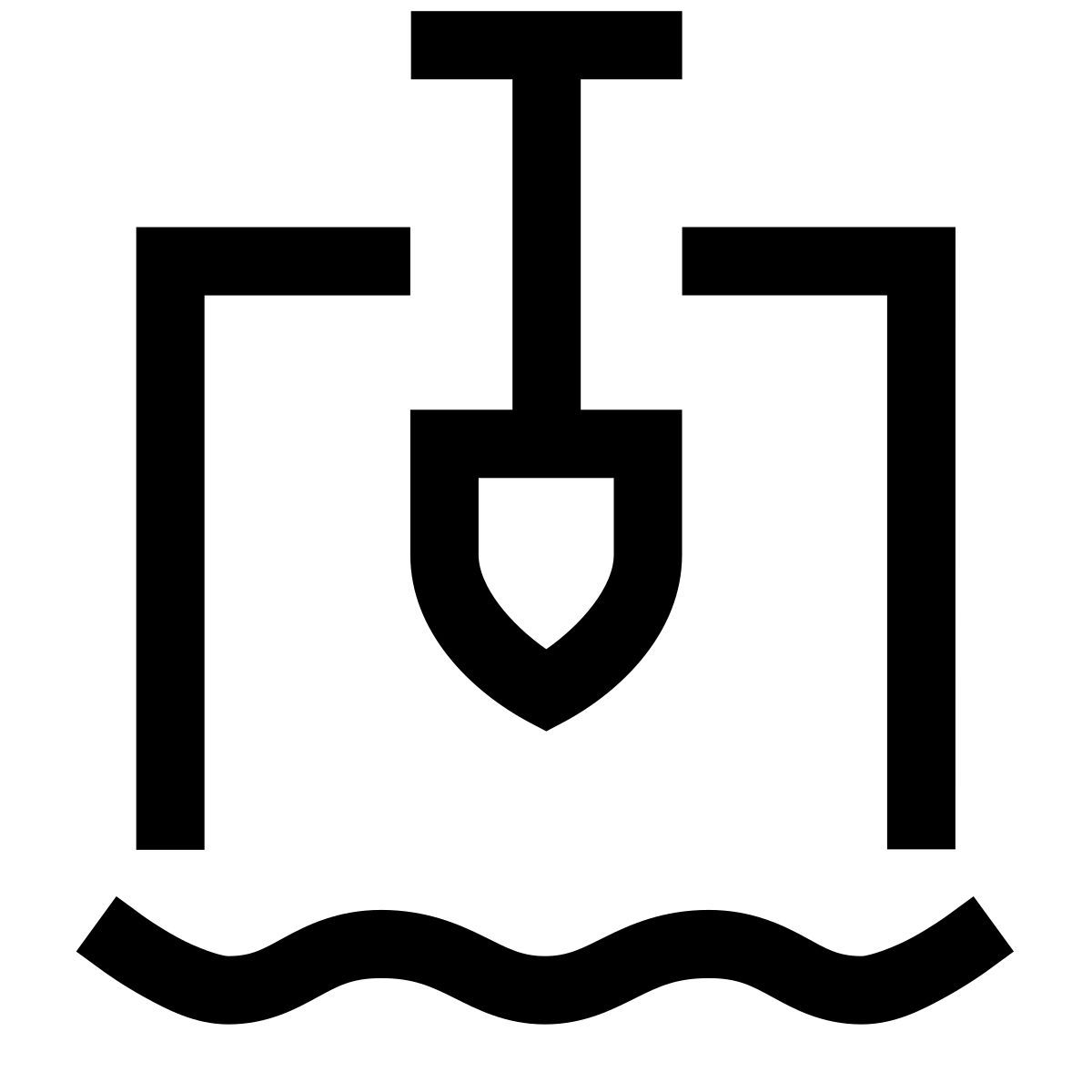 forma light sharp style 손으로 판 우물 icon