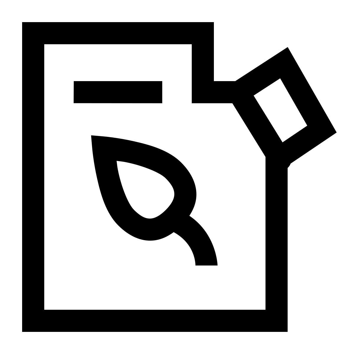 forma light sharp style 液体肥料 icon