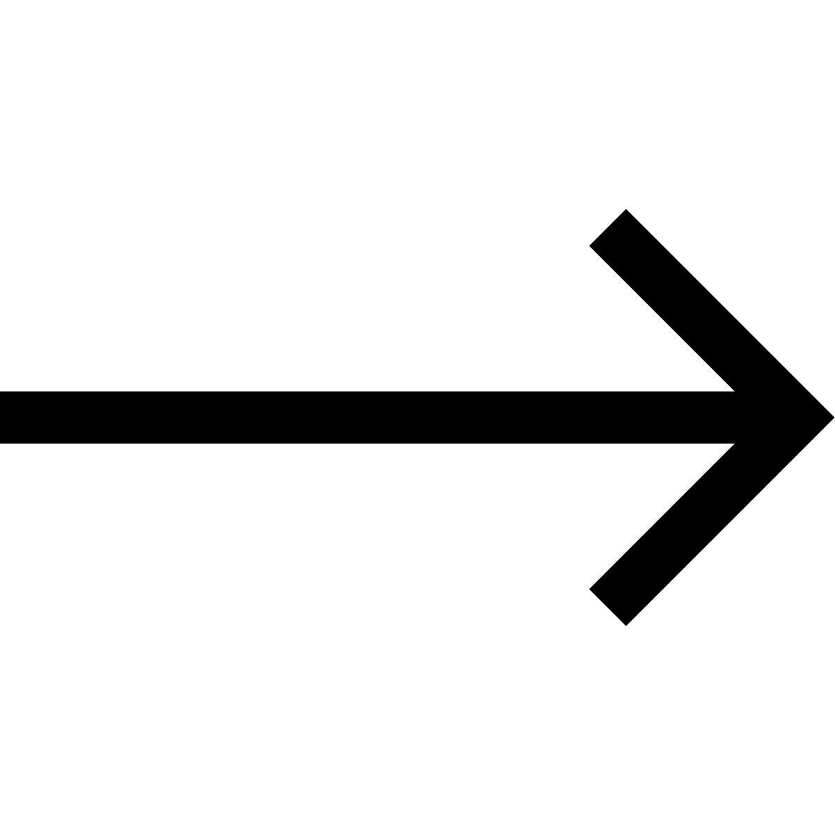 forma light sharp style right arrow icon