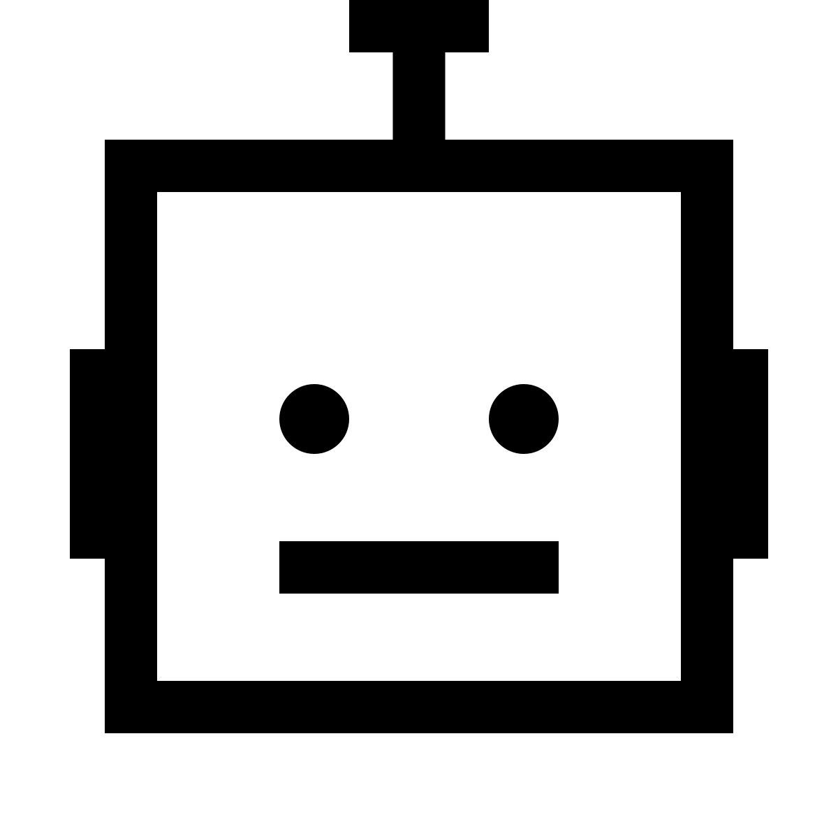 forma light sharp style chat bot icon