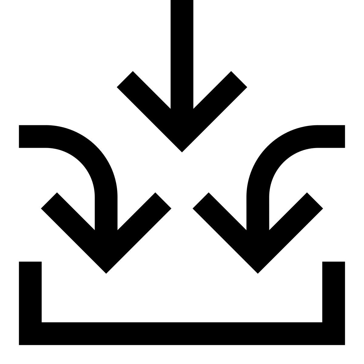 forma light sharp style ingressi multipli icon