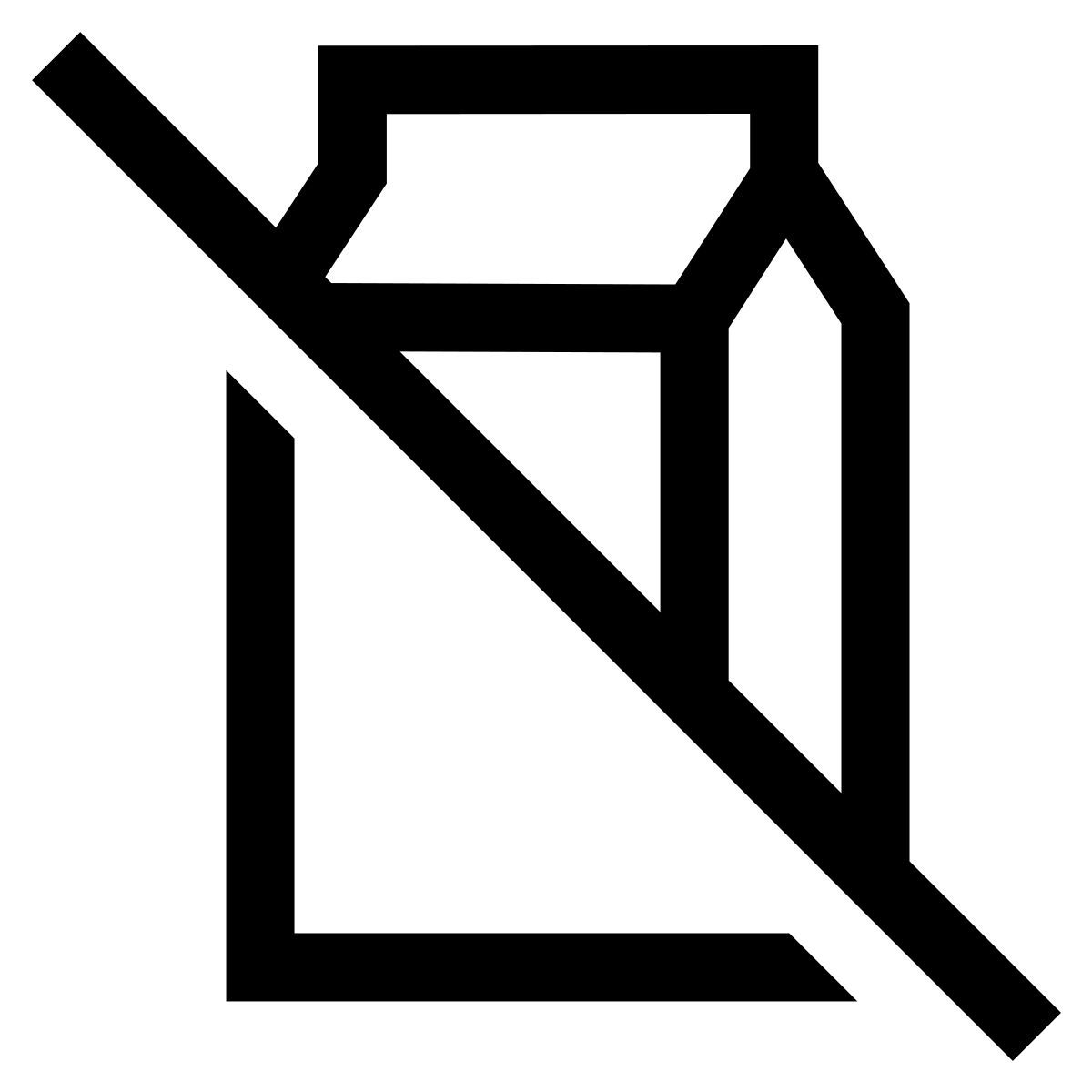 forma light sharp style alimentos sin lactosa icon