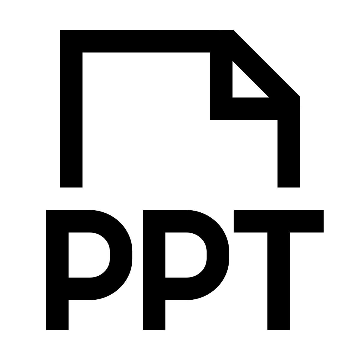 forma light sharp style ppt icon