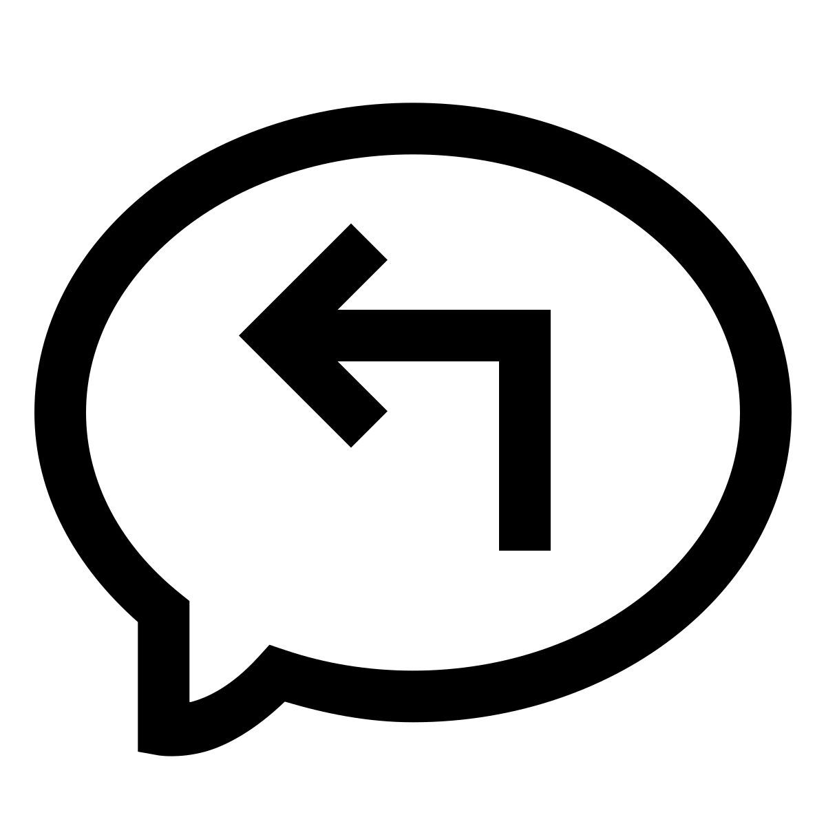 forma light sharp style respuesta icon