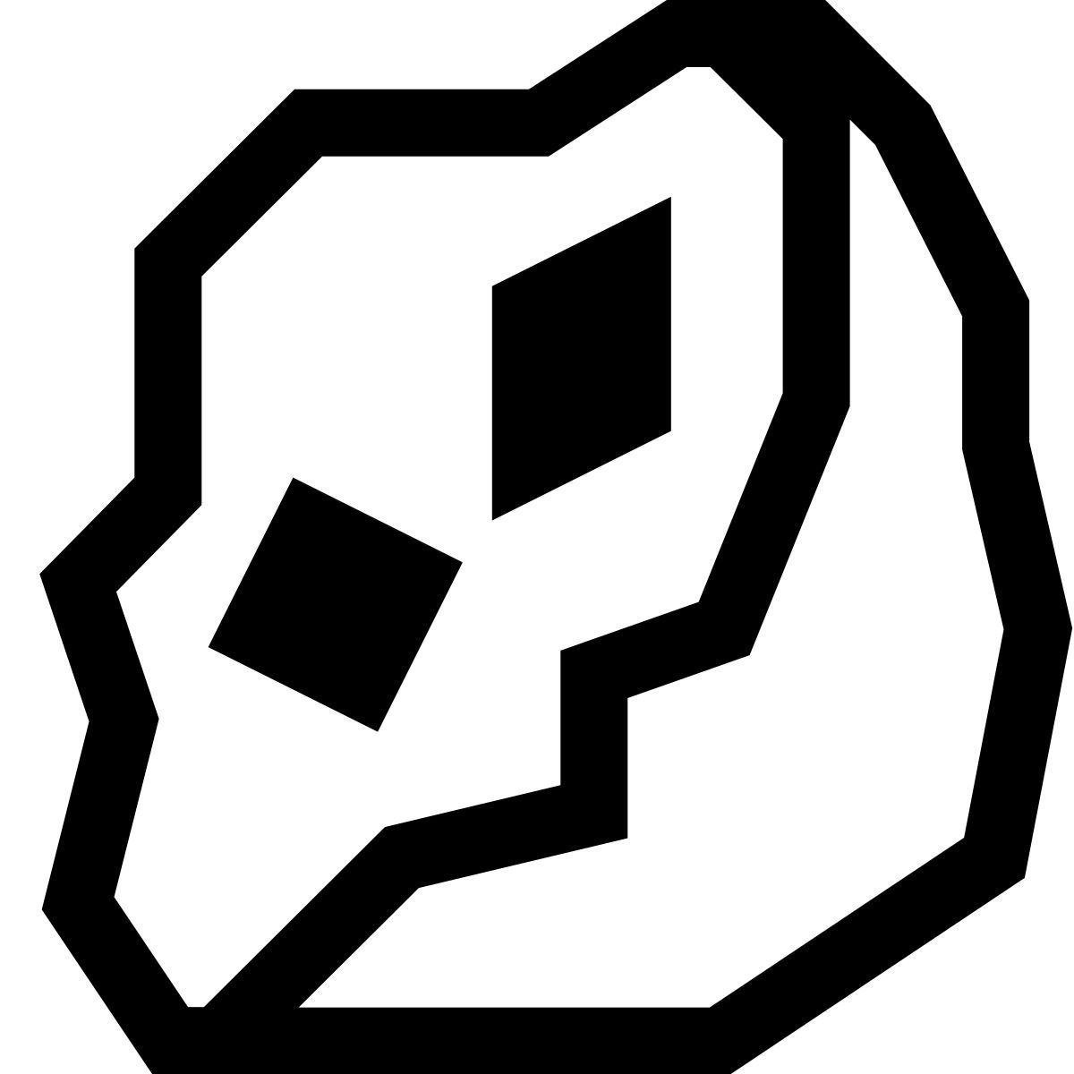 forma light sharp style rock icon