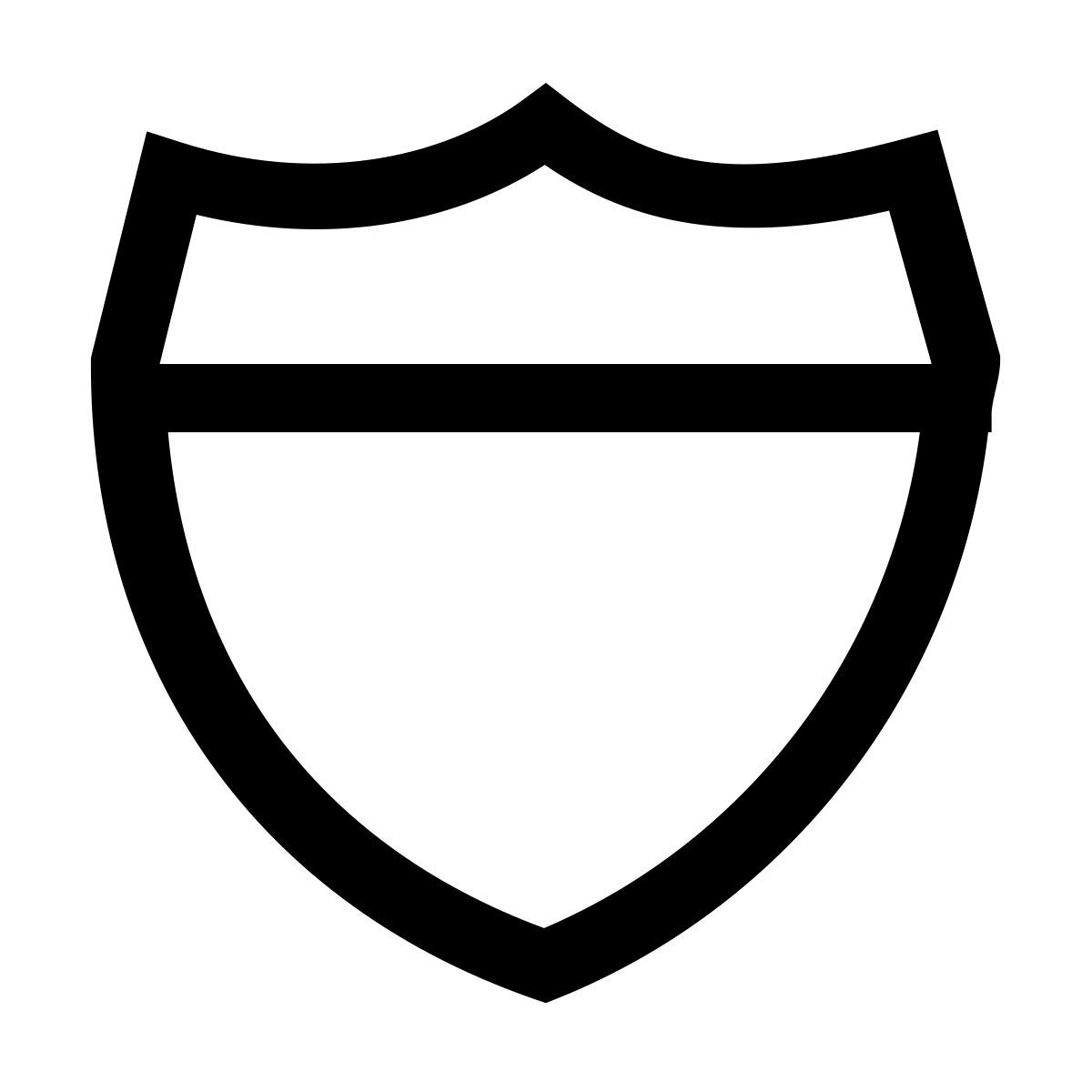 forma light sharp style highway sign icon