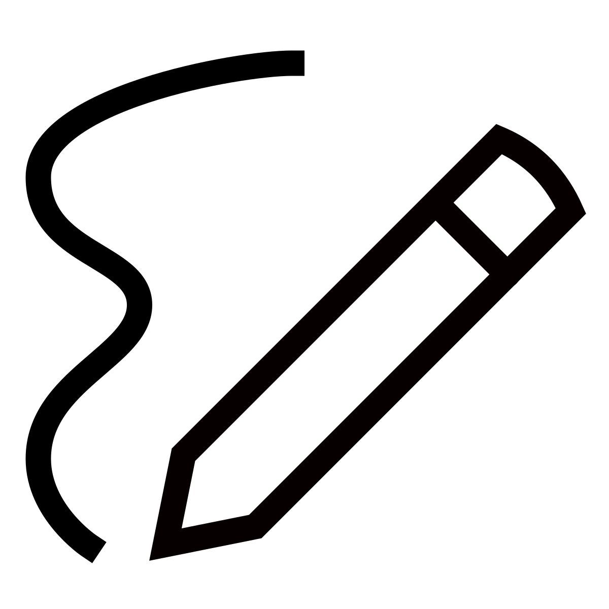 forma light sharp style 草图 icon