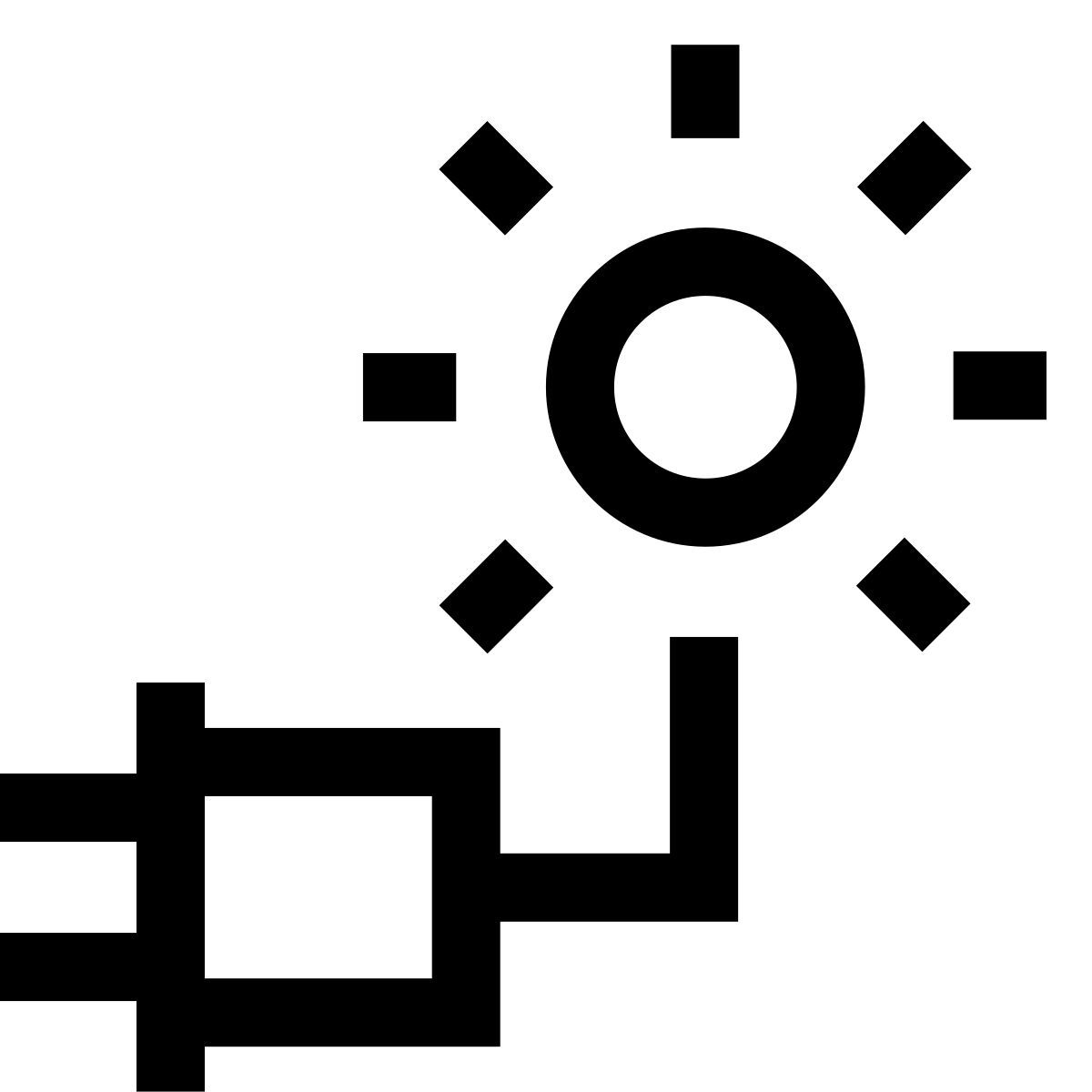 forma light sharp style 太阳能 icon