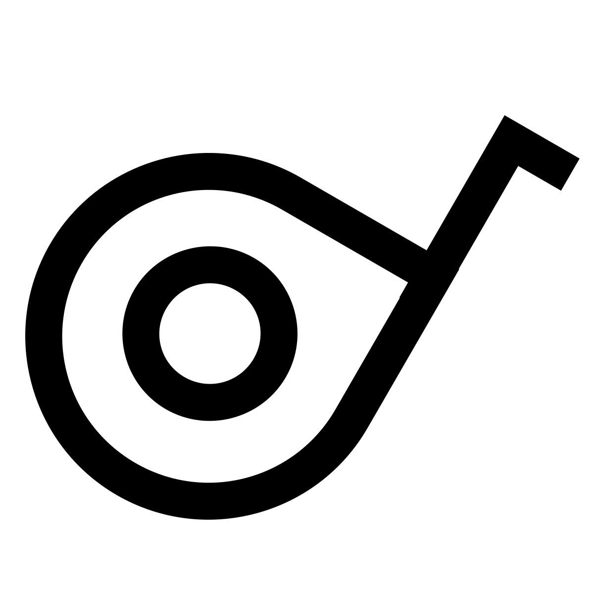 forma light sharp style 줄자 icon