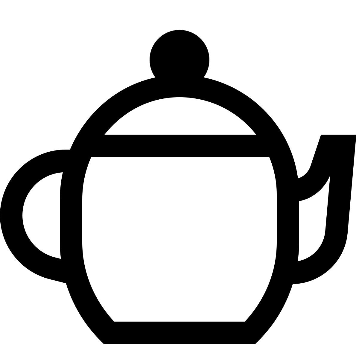 forma light sharp style teiera icon