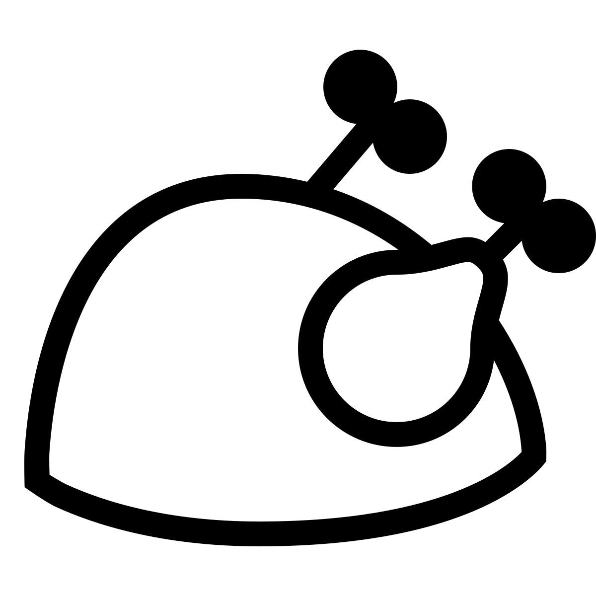 forma light sharp style acción de gracias icon