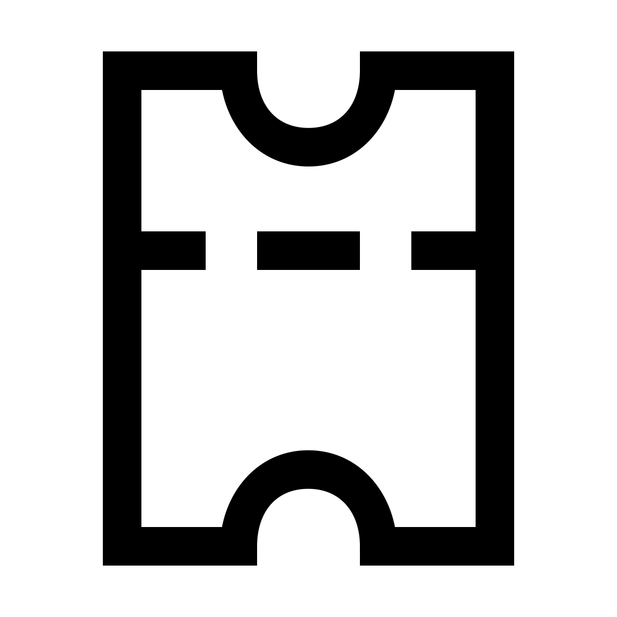 forma light sharp style ticket icon
