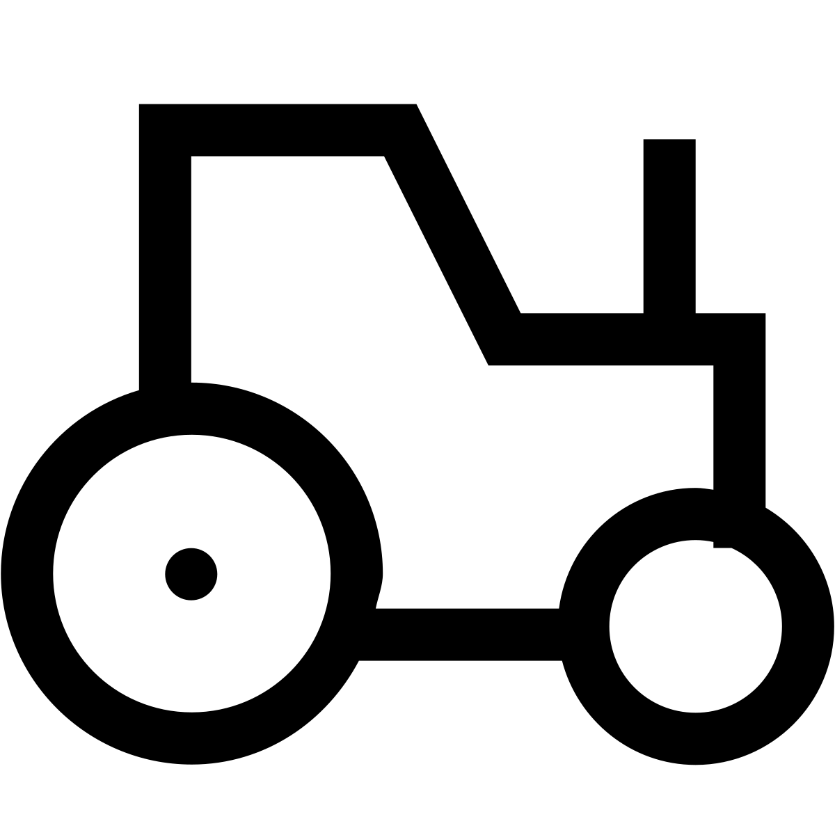 forma light sharp style tractor icon