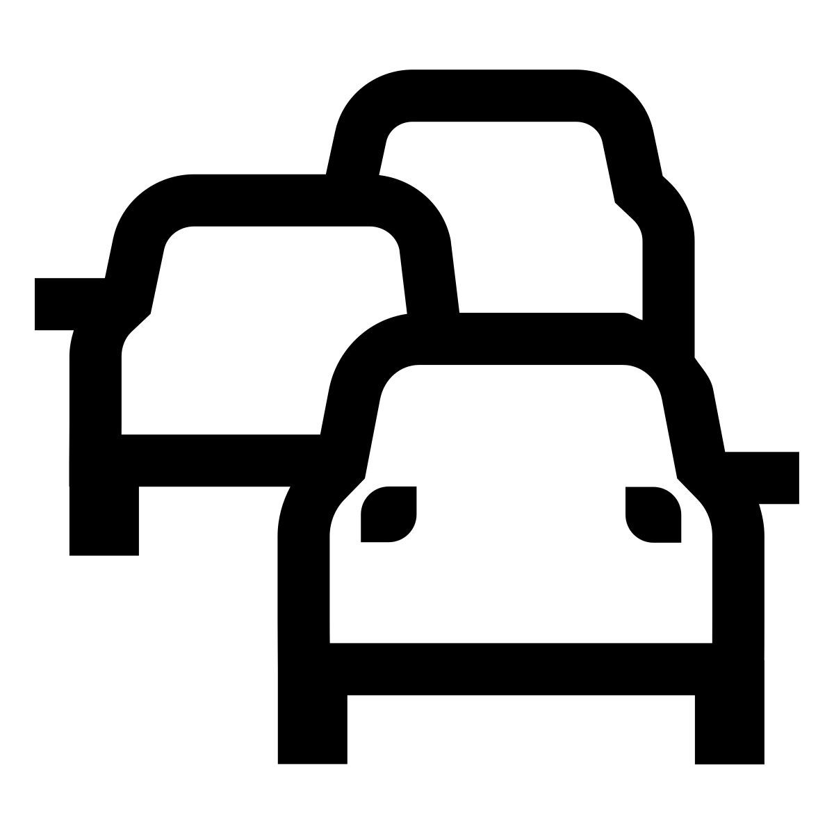 forma light sharp style 交通阻塞 icon