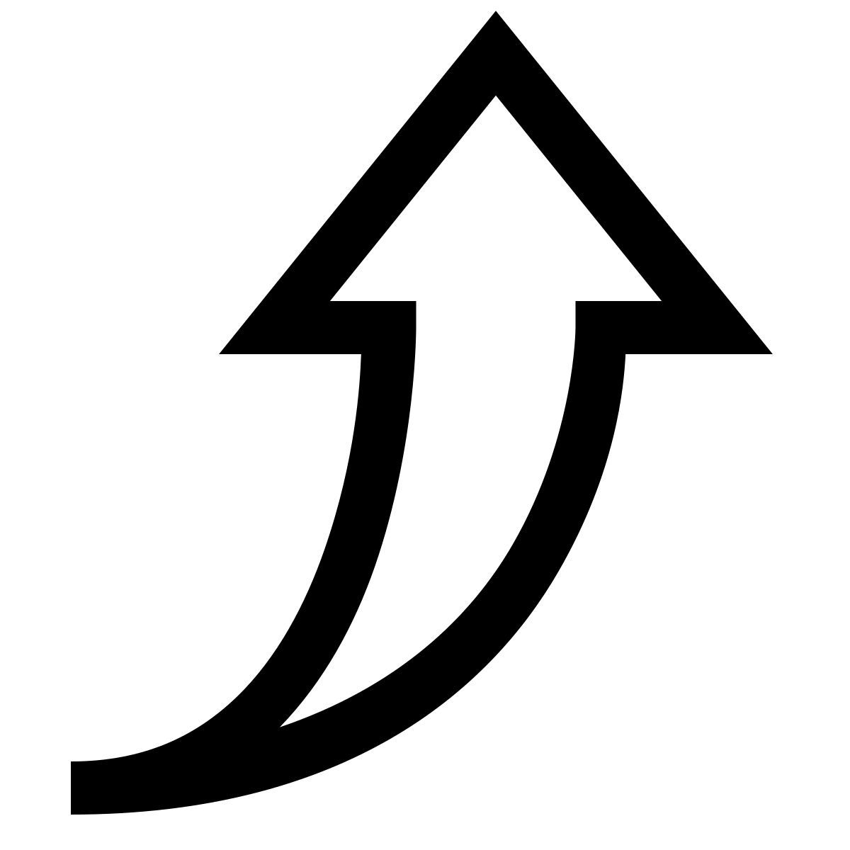 forma light sharp style arriba 2 icon