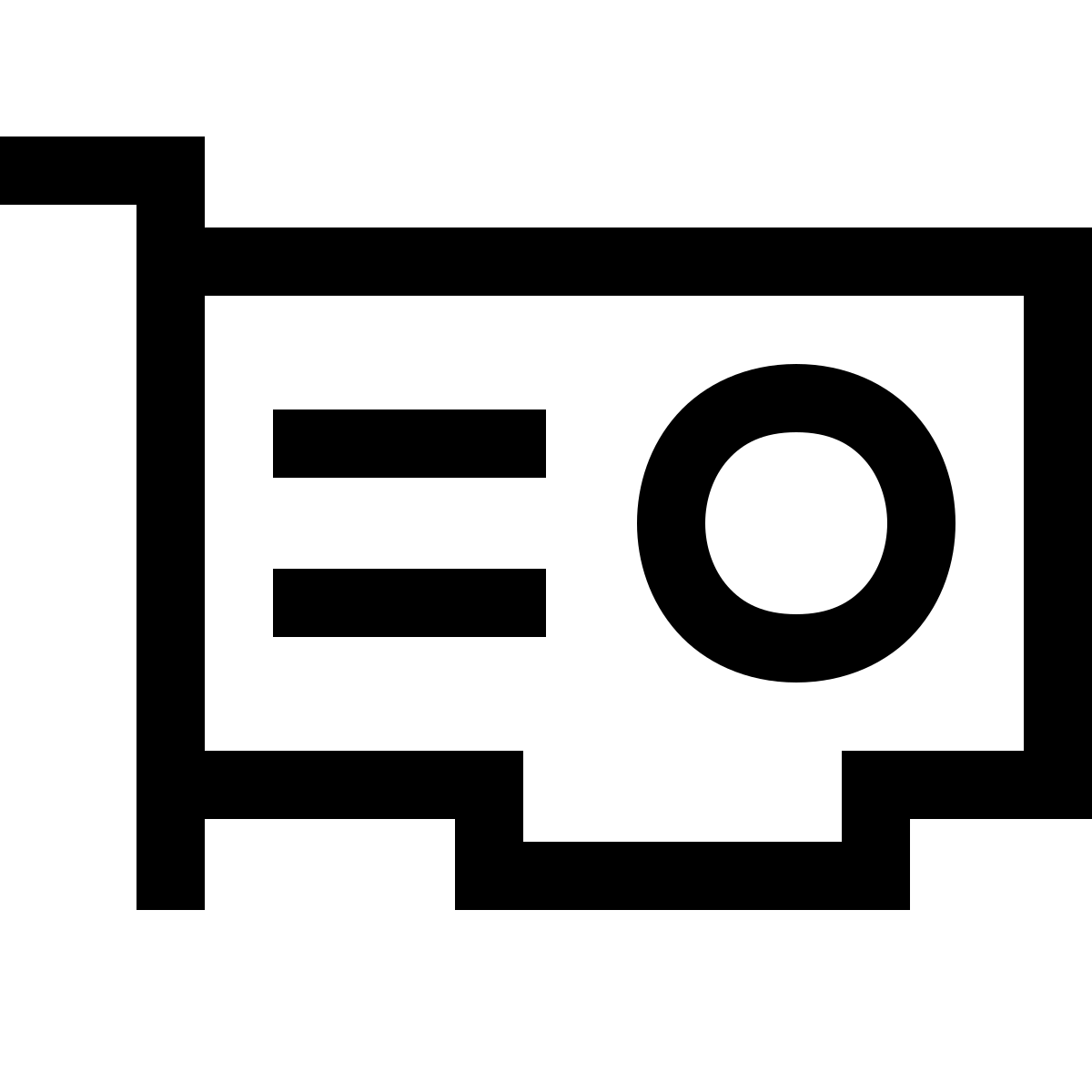 forma light sharp style video card icon