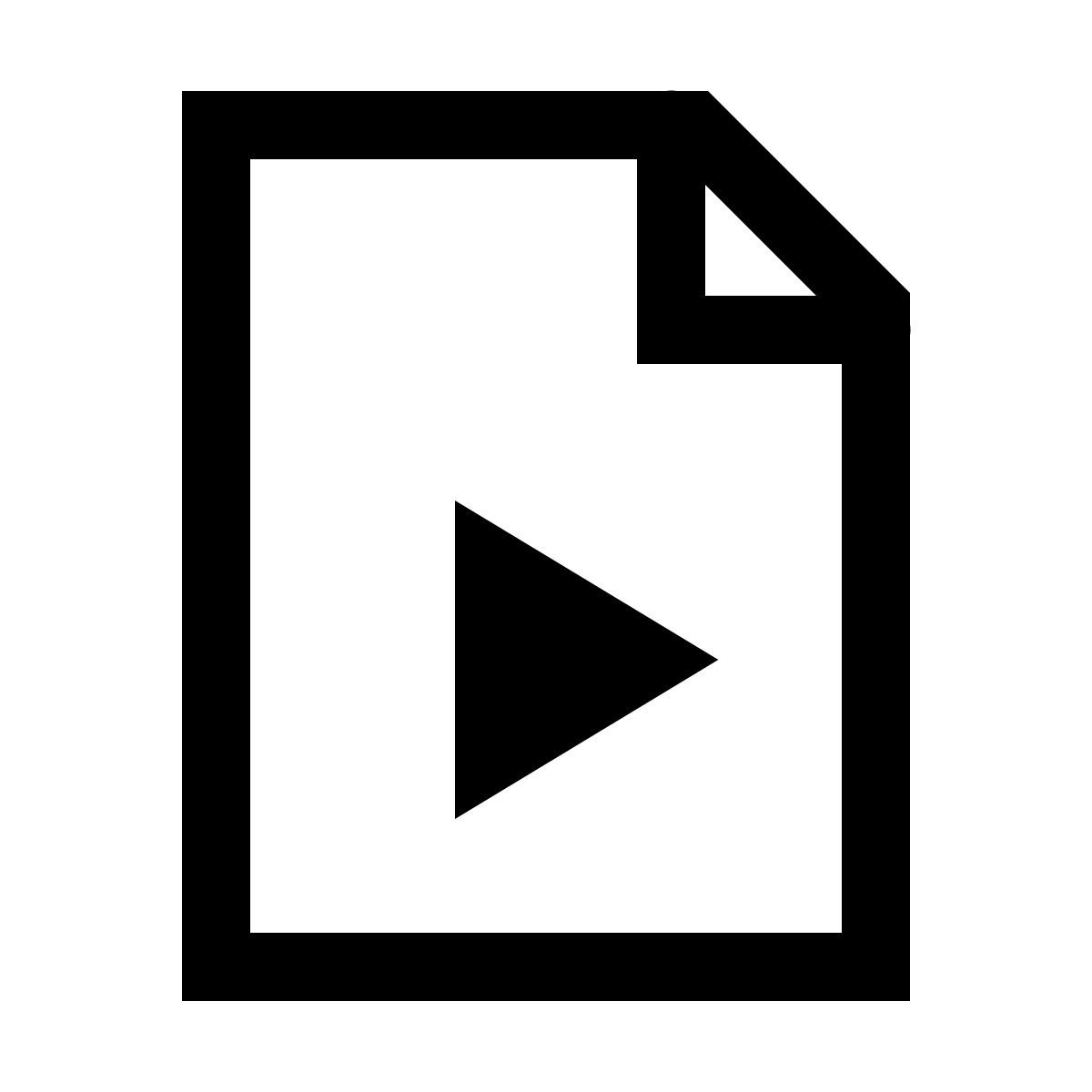 forma light sharp style 视频文件 icon