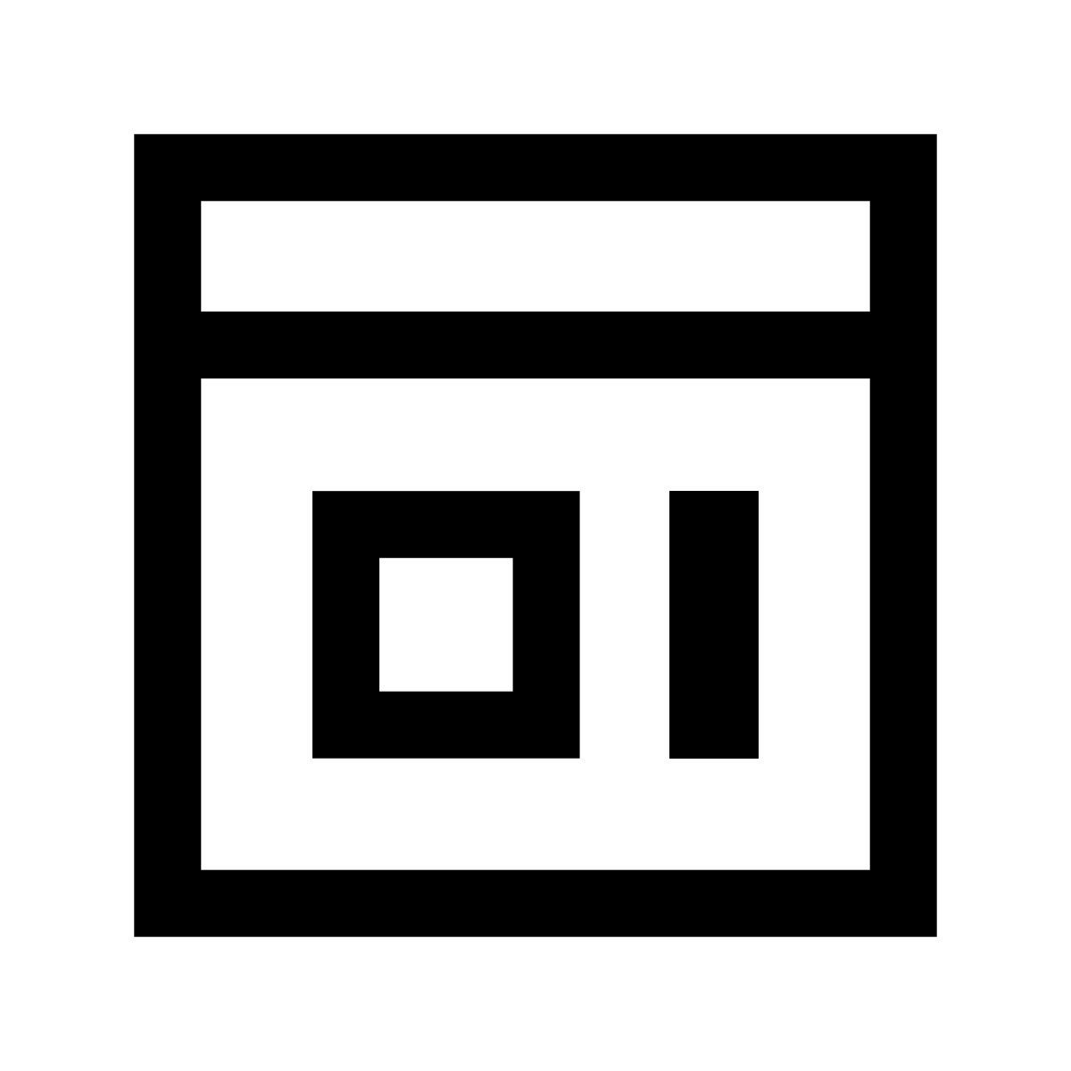 forma light sharp style web icon