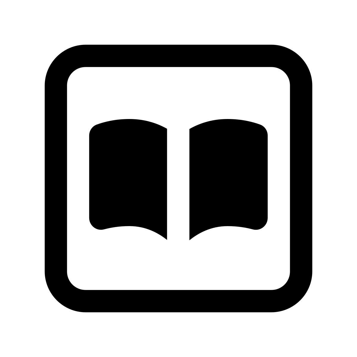 forma light style libros de manzana icon